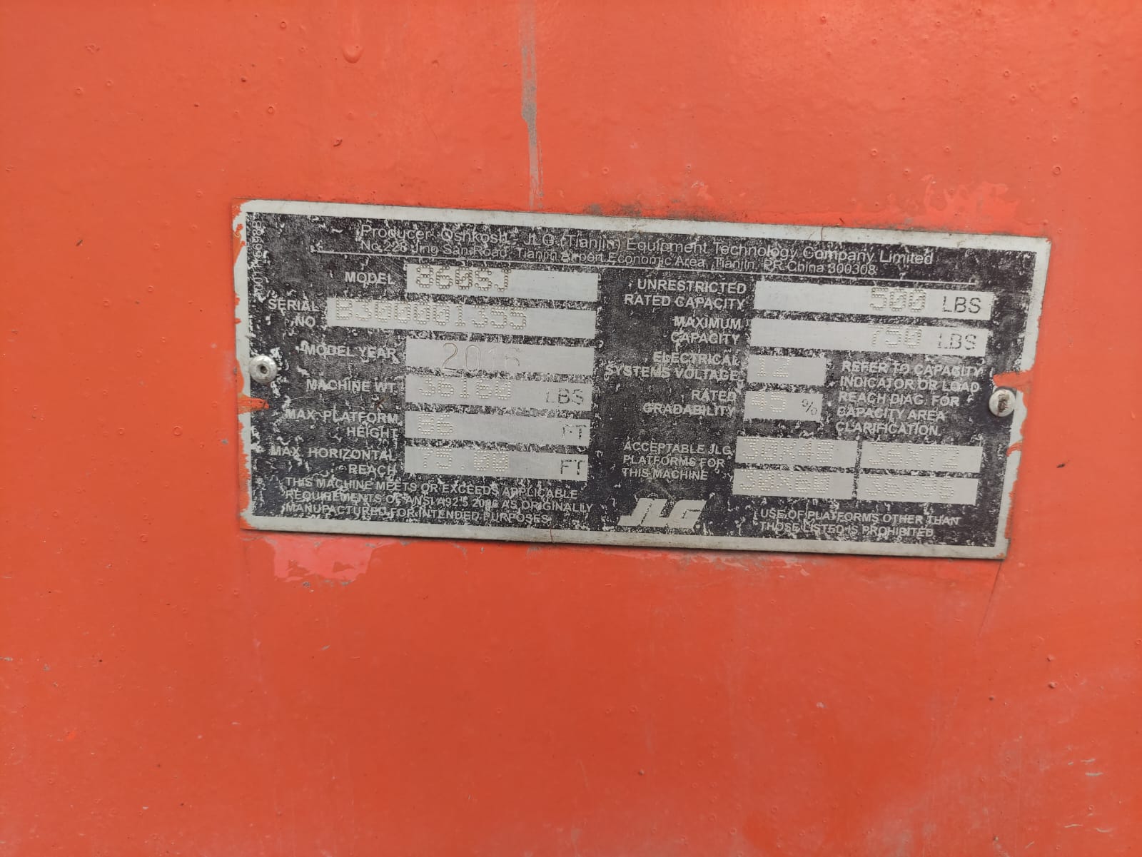 Sold - Telescopic Boom Lift - View 2